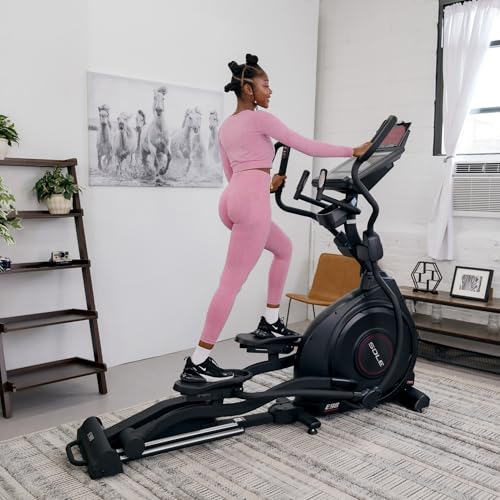 Image of SOLE Fitness Elliptical Exercise Machines, Models E25, E35, E95, E95S, E98, Elliptical Machines for Home Use, Home Exercise Equipment for Cardio Training, Work from Home Fitness Stepper Machine