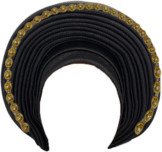 Women's African Auto Gele Turban Cap Nigeria Headtie Wedding Party Head Ties Female Already Made Head Wraps