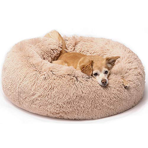 Dog Bed, Furry Dog Kennel, Super Soft Long Plush Dog Crate Pad Washable Luxury Comfort Dog Bed Mat Dog Mattress Pets Kennel Sofas Pad With Anti-Slip Dots Botom For Small Dogs/Cats/ doggy/puppy/kitten