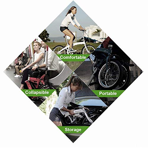 GJZM Mountainbike Mountainbikes, 26-Zoll-27-Gang-Hardtail-Mountainbike, klappbares rutschfeste Aluminiumrahmen-Fahrrad, Kinder-All-Terrain-Mountainbike für Erwachsene, Blau – Bild 7