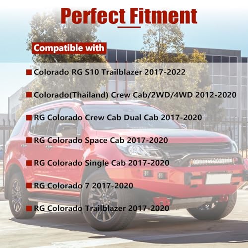 Insertos para portavasos delanteros Chevrolet Colorado 2016-2022 miniatura 2