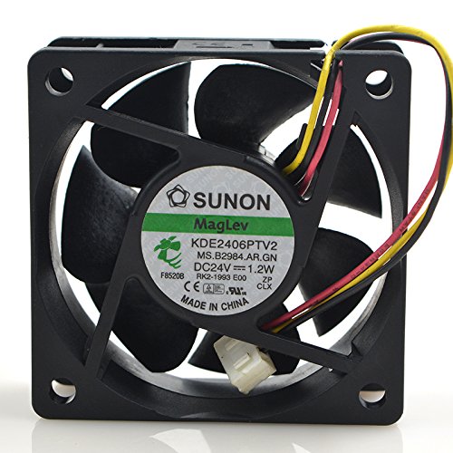 Sunon kde2406ptv2 6025 24 V 1.2 W 6 cm 6 cm 3���C����p�t�@��