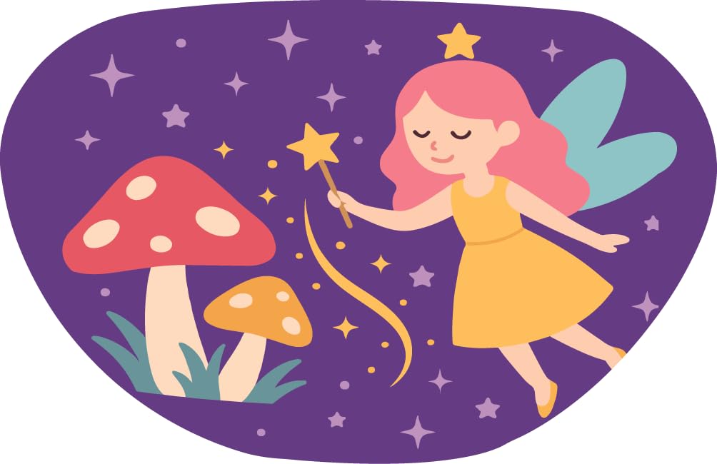 x50 patches oculaires enfants pour traitement de l'Amblyopie (oeil-paresseux) / Strabisme/traitements post-opératoires - Thème monde de fées ! cache oeil enfant - pansement oeil