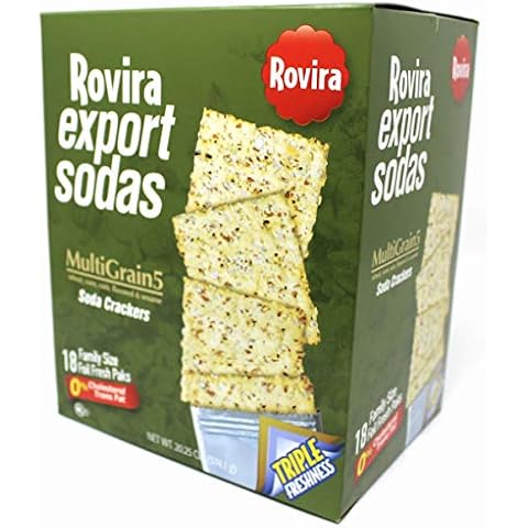 Rovira Export Sodas Variety - Classic, Lite, MultiGrain5, Butter (MultiGrain5) Cover