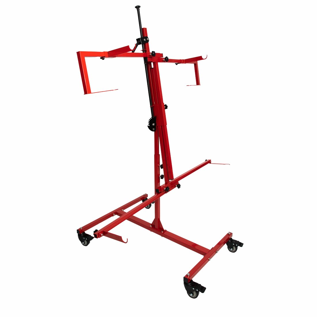 Soporte giratorio con brazos y marco de apoyo robustos ajustables, llantas, caballete de pintura, para guardabarros de suspensión, parachoques, piezas de coche