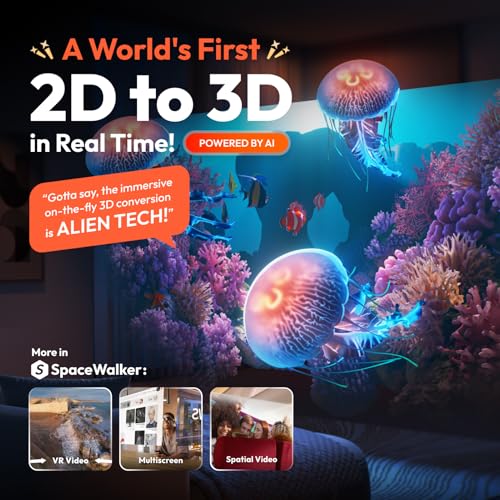 undefined VITURE Pro XR/AR Glasses, 135" 120Hz 1000Nits Display, Harman Audio, Myopia Adjustments, Electrochromic Film, for iPhone 17/16/15/Android/Mac/PC/Steam Deck, First-Ever XR Experience for Switch 2 の商品画像 3