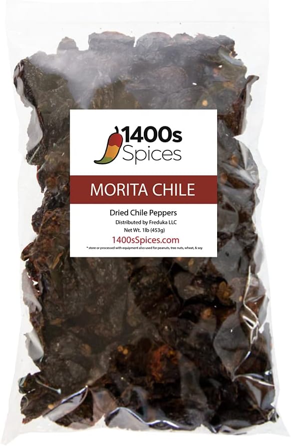OliveNation Whole Chipotles, Smoked Dried Ripe Jalapeno