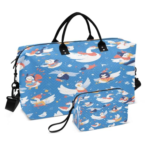 Sac de sport de natation canard cygne bleu pour ne plus mélanger vos affaires