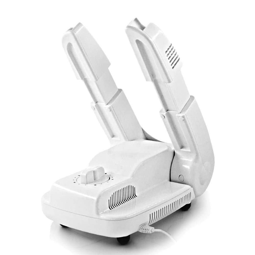 Asciugatrice per Scarpe Riscaldatore Deodorante Pieghevole Temporizzazione telescopica Deumidificazione costante del Vento Caldo Scarpe per Asciugatura Multifunzione