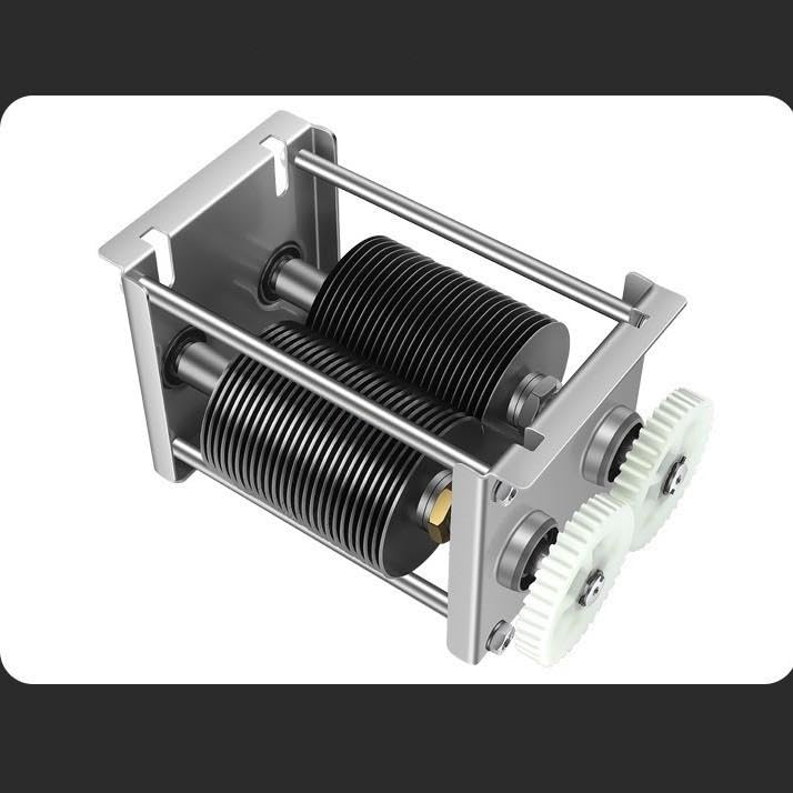 Cortadora de carne eléctrica Eleeferri 7mm acero inoxidable miniatura 5