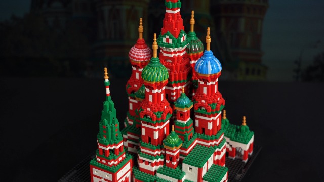 LULUFUN Building Blocks Set Saint Basil's Cathedral World-Famous