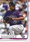 2019 TOPPS #602 GERMAN MARQUEZ ROCKIES BASEBALL