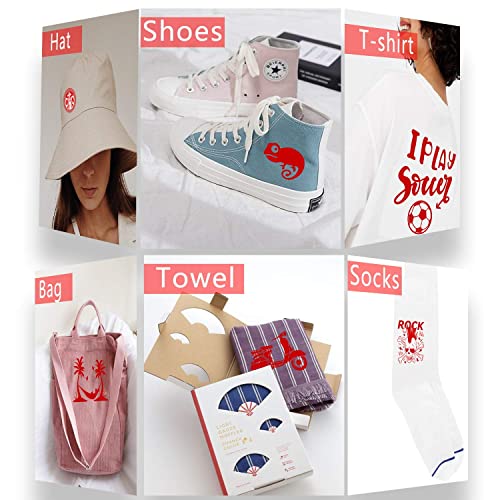 Htvront Red Htv Heat Transfer Vinyl Roll- 12" X 25Ft Red Htv Vinyl For Shirts - Easy To Cut & Weed Red Iron On Vinyl For Clothes(Red) #TOP6