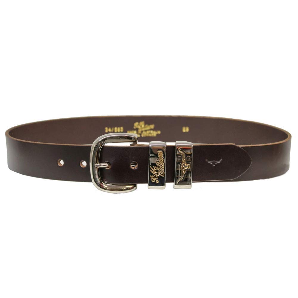 Rm Williams Men's Chestnut Jerrawa Brown Leather Belt Eu 34