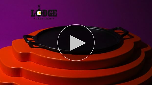 Amazon.com: Lodge BOLD 14 Inch Seasoned Cast Iron Pizza Pan