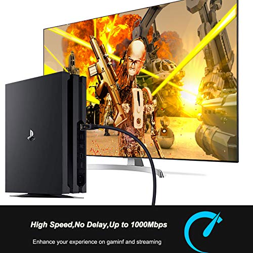 image for BENFEI RJ45 Cable, Ethernet Cat-6 Cable Compatible for PS4, Xbox One, 