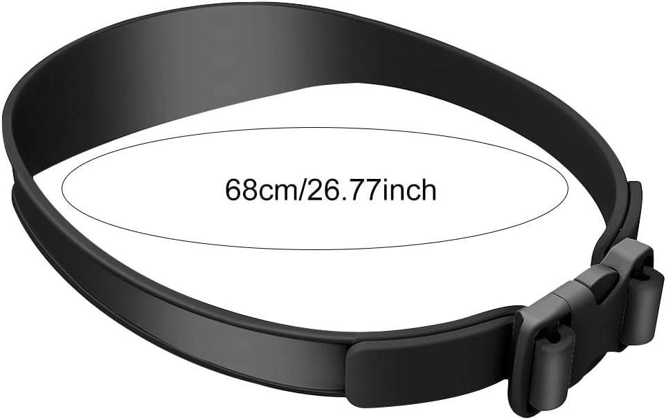 Velarionna 2pcs Adjustable Hair Trimming Guide Neckline Shaving Template Silicone Curved Self Hair Cutting System Hairline Shaping Tools Fade Guide Haircut Accessories(Color:Black)