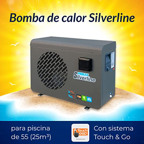 POOLEX Silverline 55 Wärmepumpe, Grau