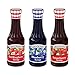 Smucker's Boysenberry, Strawberry, and Blueberry Fruit Syrups, Variety Pack of 3, Gift Box Set