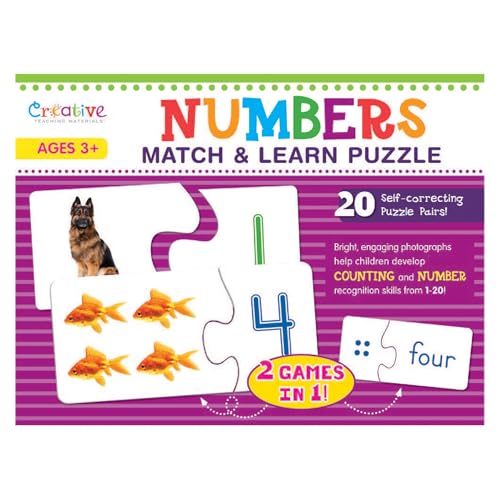 Creative Teaching Materials Numbers Puzzle Bundle, Set of 2 by Creative Teaching Materials - Image 3