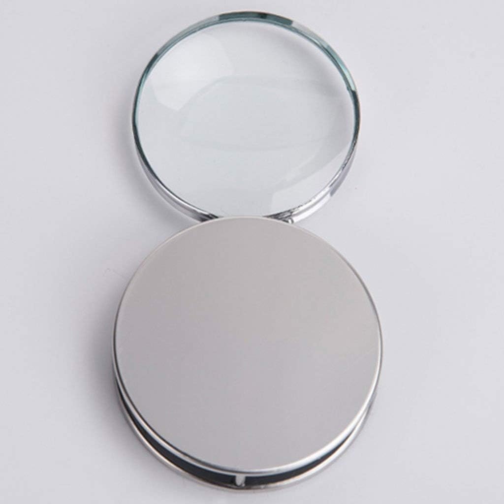 Lighted Magnifying Glass Magnifier Lens - Handheld with Light for Reading Small, map, Coins and Jewelry