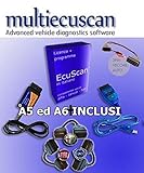  multiecuscan KIT PLUS 2 deutsch vollversion FIAT ALFA LANCIA OBD2 SERVICE