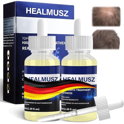 Anticaida Cabello 2 x 50ml, Suero Para el Pelo, Tónico Capilar Crecimiento del Cabello, Cuidado del Cabello y Fortalece Las Raíces, de cabello en hombres y mujeres