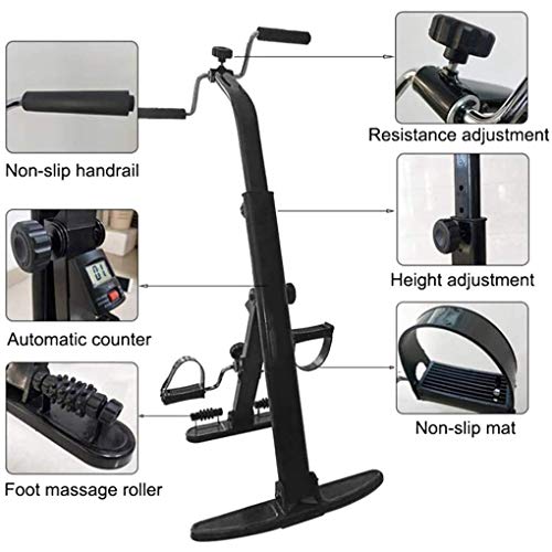 Vélo d'exercice pour l'entraînement complet du corps des seniors assis