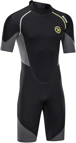 Vista 29 de ZCCO Trajes de neopreno para hombre de 1.5/0.118 in con cremallera trasera para pesca submarina, esnórquel, surf, canoa, buceo 3MM