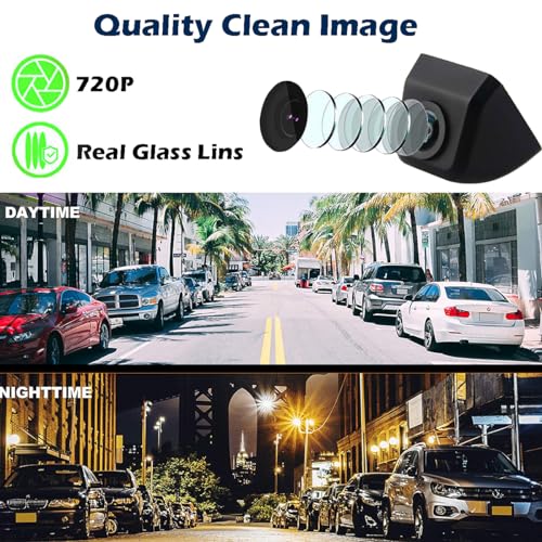 Image of Backup HD Camera Rear View License Plate Night Vision Waterproof Compatible with Sony Car Radio XAV-AX150 XAV-9500ES XAV-AX3200 XAV-AX5000 XAV-AX5600 XAV-AX7000 XAV-AX8000