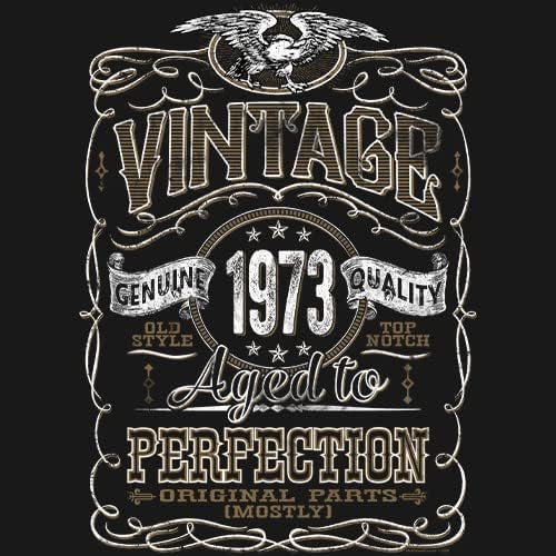 Miniatura 5 de Camiseta de cumpleaños número 50 para hombre, regalo vintage de 1973, envejecido a la perfección, regalo de 50 cumpleaños