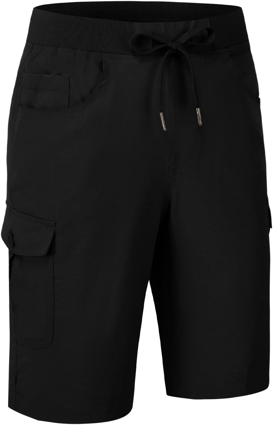 TBMPOY Women’s 10″ Hiking Cargo Shorts Lightweight Quick Dry Bermuda Loose Outdoor Casual 5 Pockets for Summer Golf Travel