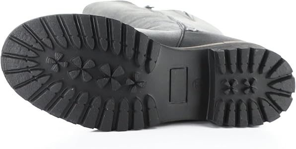 Amazon.com | Bos. & Co. Feel Leather Side Zip Boot - Hudson | Snow