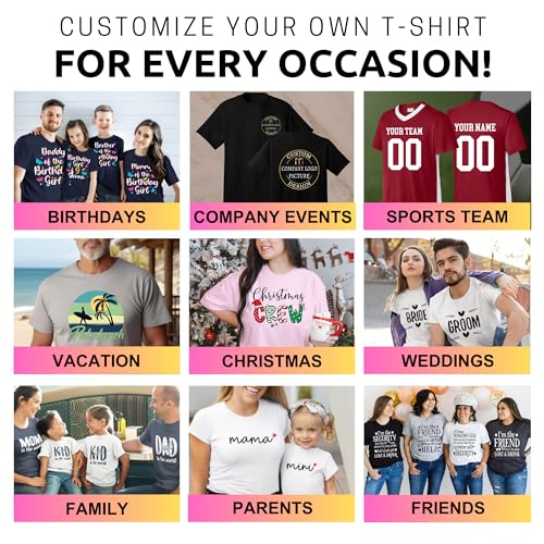 Custom Youth Core Fleece Crewneck Sweatshirt | Add Your Text, Photo, Logo | Design Your Own Pullover for Kids, Boys & Girls | School, Teams & Gifts3