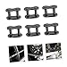 VOSAREA 10pcs Chain Link Quick Release Connectors Heavy Duty Roller Chain Buckles for Industrial and Home Use Precision Craftsmanship for Performance