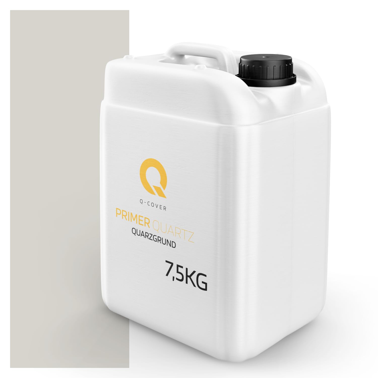 Quarzgrund für Dekorativer Putz mit Mica Hellbeige D804 7,5KG | Acrylatdispersion Grundiermittel Innen & Außen für Wände und Decken Grundierung Schutz Mosaikputz ca. 0,3-0,4 KG/m2