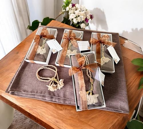 SAIKA 4 PCS Muslim Women Soft Premium Hijab, Scarves Shawl, Long Scarf Wrap, Scarves with Gift package, Islamic gift for her4