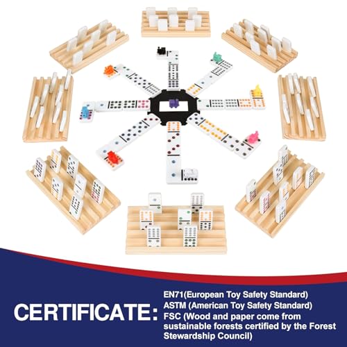 Offelec TH0017 Mexican Train Double 12 Dominoes Set thumb #3
