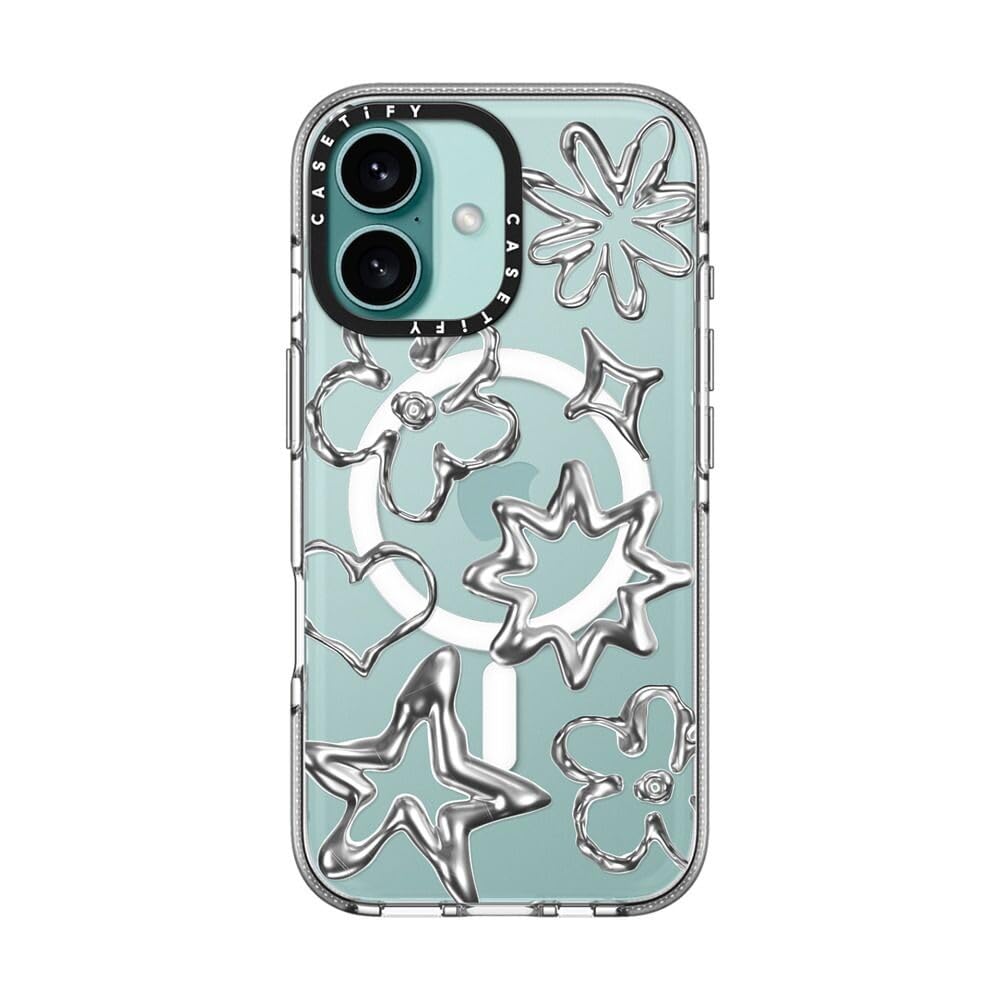 Amazon.co.jp: CASETiFY クリア MagSafe 対応 iPhone 16 ケース [黄変