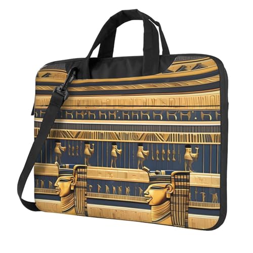 Sac pour ordinateur portable à motif égypte, sacoche bandoulière design