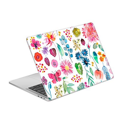 Skin MacBook Pro 13 A1708 vinyle floral Ninola plantes multicolores