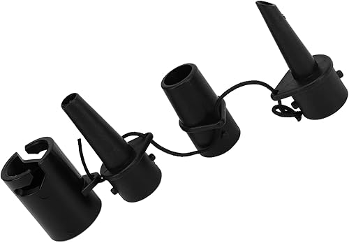 Miniatura 9 de RiToEasysports Juego de adaptadores de válvula de boquilla de bomba, adaptador de válvula de boquillas de bomba de tabla de paleta para colchón de
