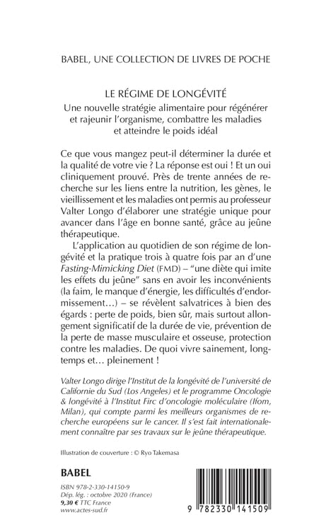 Le Régime de longévité : Le secret des meilleures recettes pour vivre mieux !