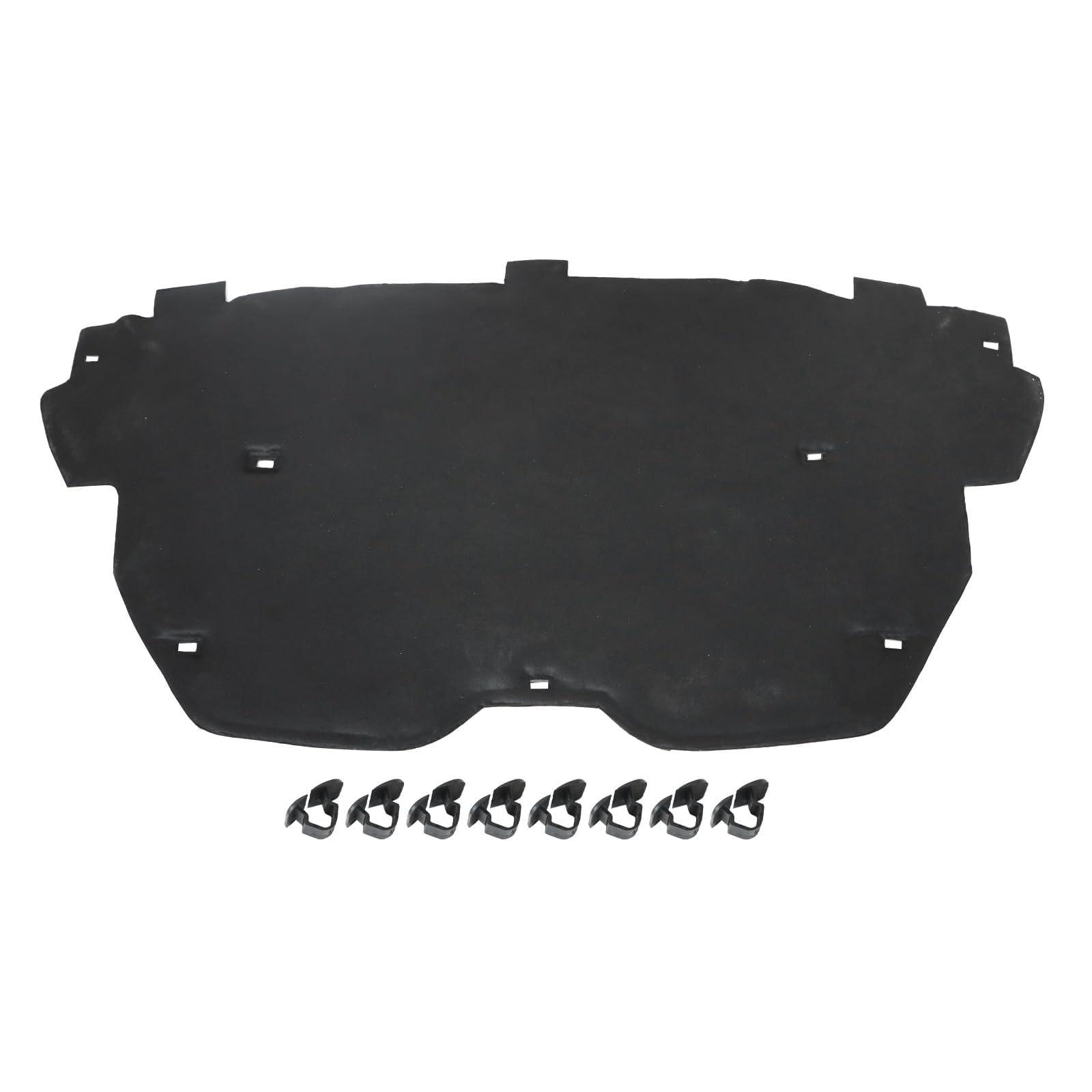 Motorhaubendämmung Motorraum-Isolierung mit Clips Kompatibel mit Ford Galaxy WA6 und S-MAX WA6 2.0 TDCi EcoBoost 2006-2015, Ersatz für 1682018