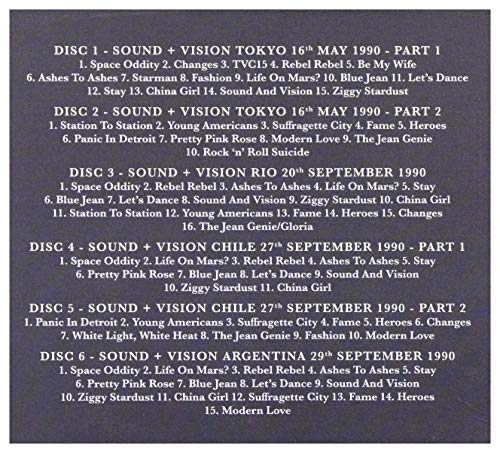 Sounds & Visions: The Legendary Broadcasts 6 CD