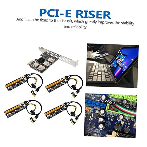 Instalación Accesorio de Computadora PCI E USB Riser SHINEOFI en Tu Setup 5