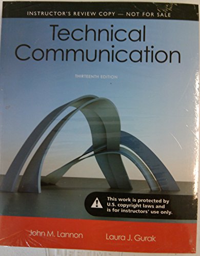 Technical Communication 0321895428 Book Cover