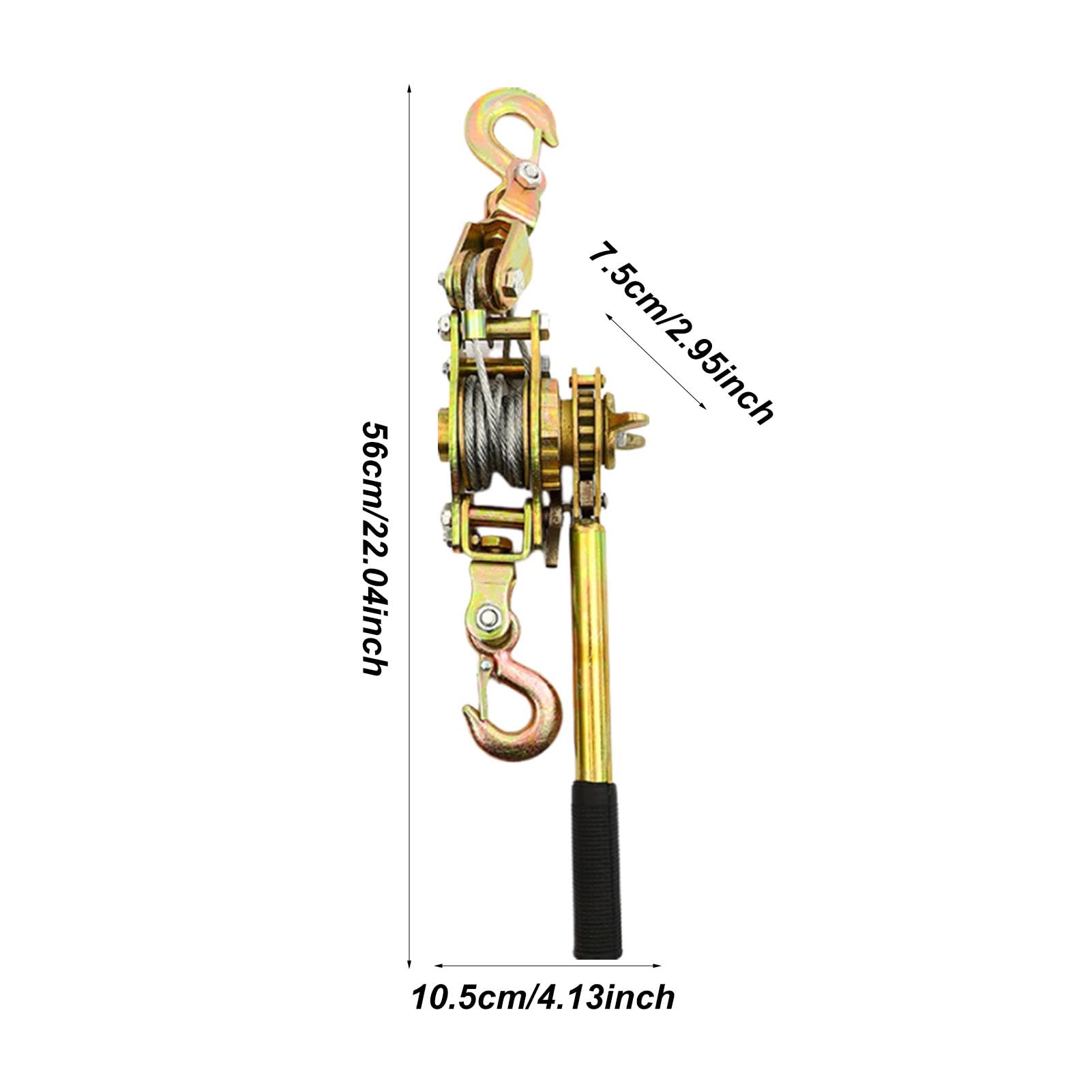 Tenditore Per Filo Da Recinzione - Tenditore Per Fune, Tenditore A Cricchetto Manuale | Puleggia A Cricchetto Con Ingranaggi Rinforzati, Tenditore A Cricchetto, Estrattore Per Fune, Estratto
