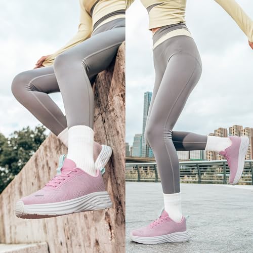 Image of Wide Toe Box Shoes Women Sneakers Extra Wide Width Arch Support Non-Slip Tennis Athletic Ultralight Running Shoes for Women Walking Diabetic Plantar Fasciitis Footwear 6-12
