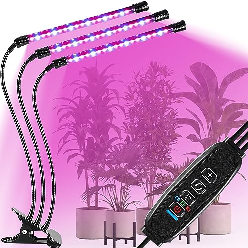 Retoo Pflanzenlampe LED Vollspektrum pflanzenlicht, Schreibtisch Pflanzenlampe für Gewächshaus, Pflanzenleuchte für Zimmerpflanzen, 60 LEDs,...